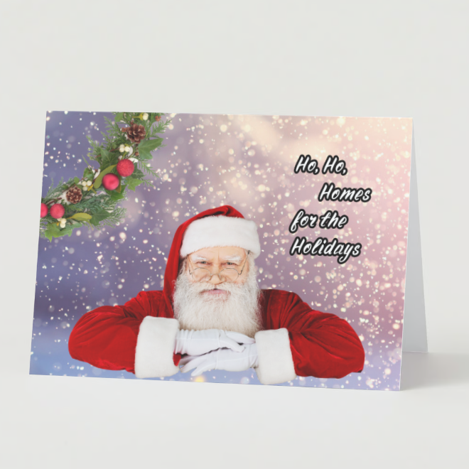 KW Holiday Cards - Ho, Ho, Homes for the Holidays (pack of 50) (Copy)