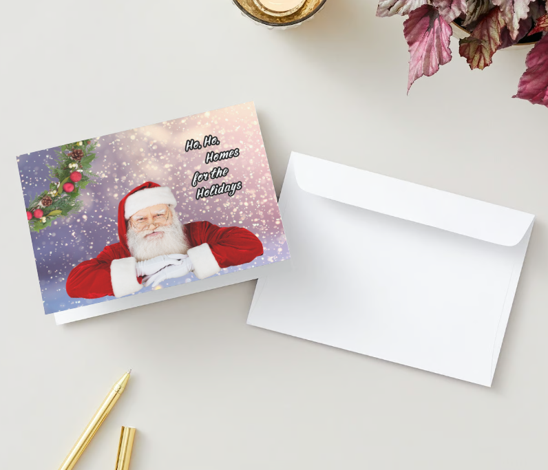 KW Holiday Cards - Ho, Ho, Homes for the Holidays (pack of 50) (Copy)