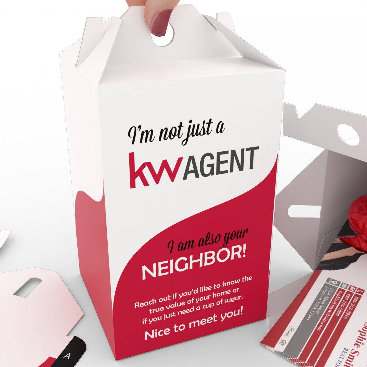 KW Neighbor Agent Candy Carton Paper Treat Boxes (pack of 24)