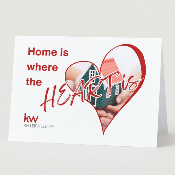 KW Greeting Cards - Home Is Where the Heart Is (KW Valentines)