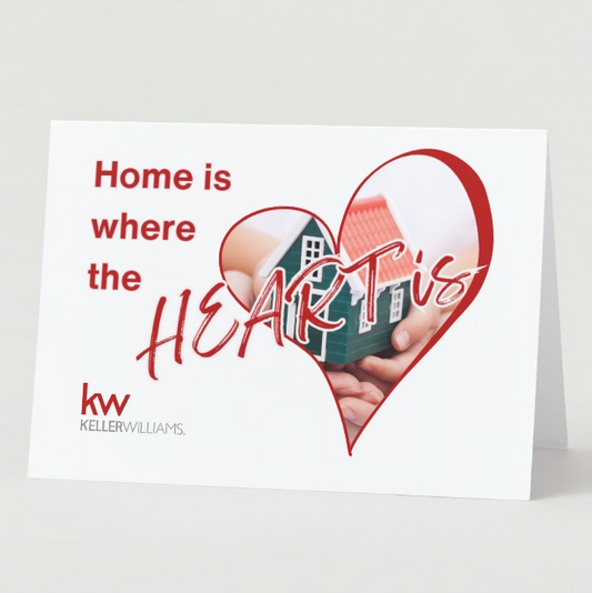 KW Greeting Cards - Home Is Where the Heart Is (KW Valentines)