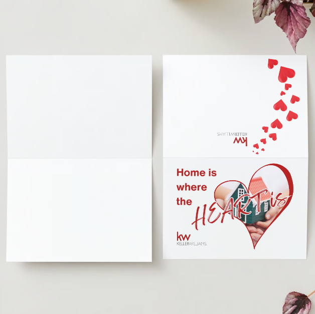 KW Greeting Cards - Home Is Where the Heart Is (KW Valentines)