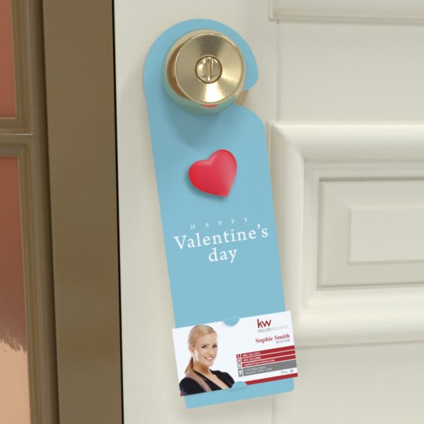 KW Door Hanger "Happy Valentine’s Day" (pack of 50)