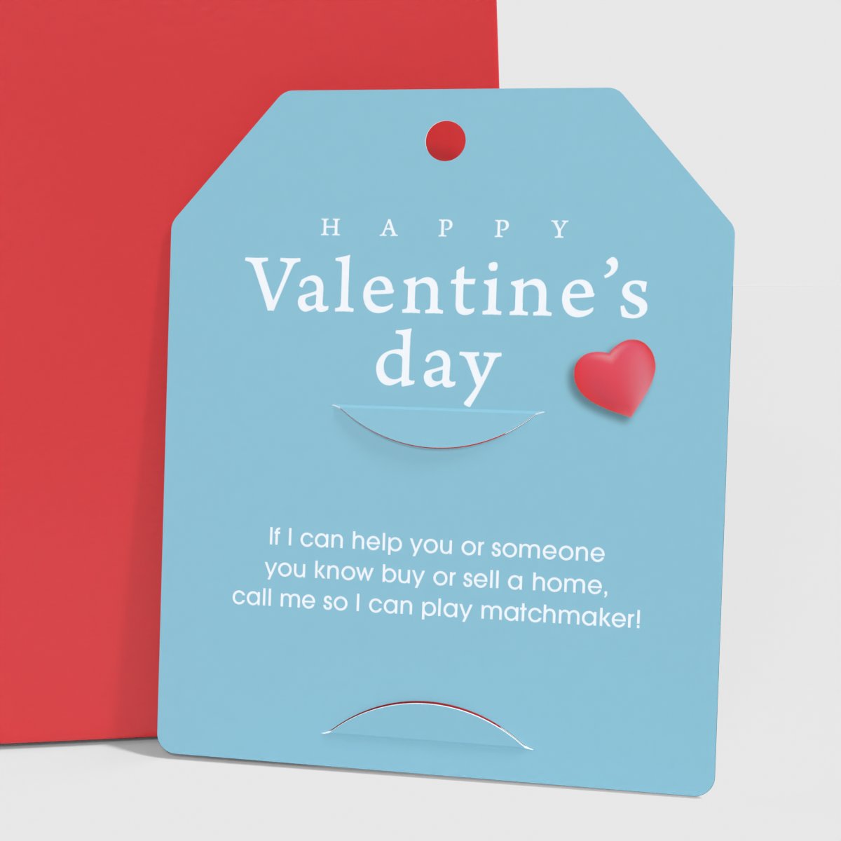 Pop-By Gift Tags “Happy Valentine’s Day” (Pack of 48)