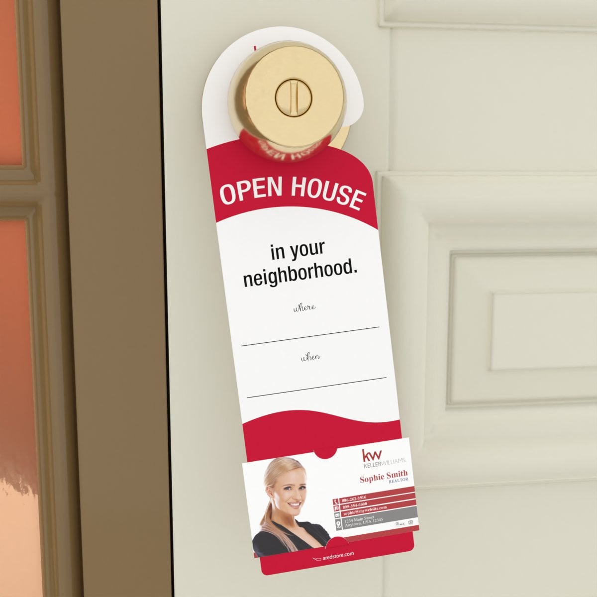 KW Open House in Your Neighborhood Door Hanger (pack of 50)