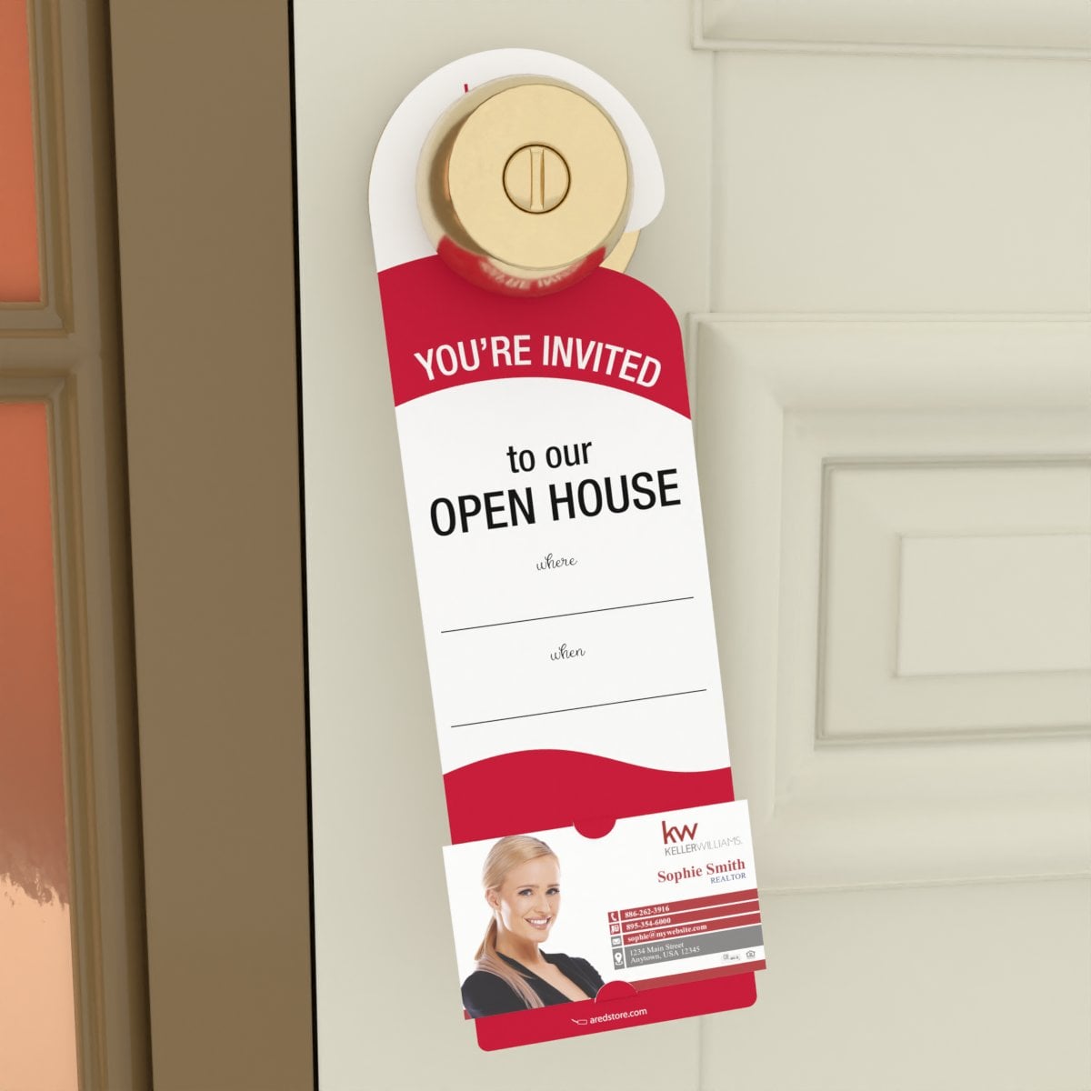 KW Open House You're Invited! Door Hanger (pack of 50)