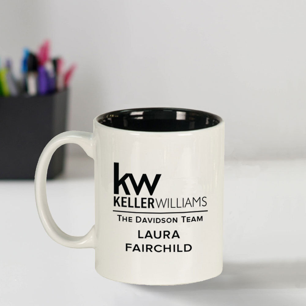 Custom KW Ceramic Coffee Mugs (Laser Engraved)