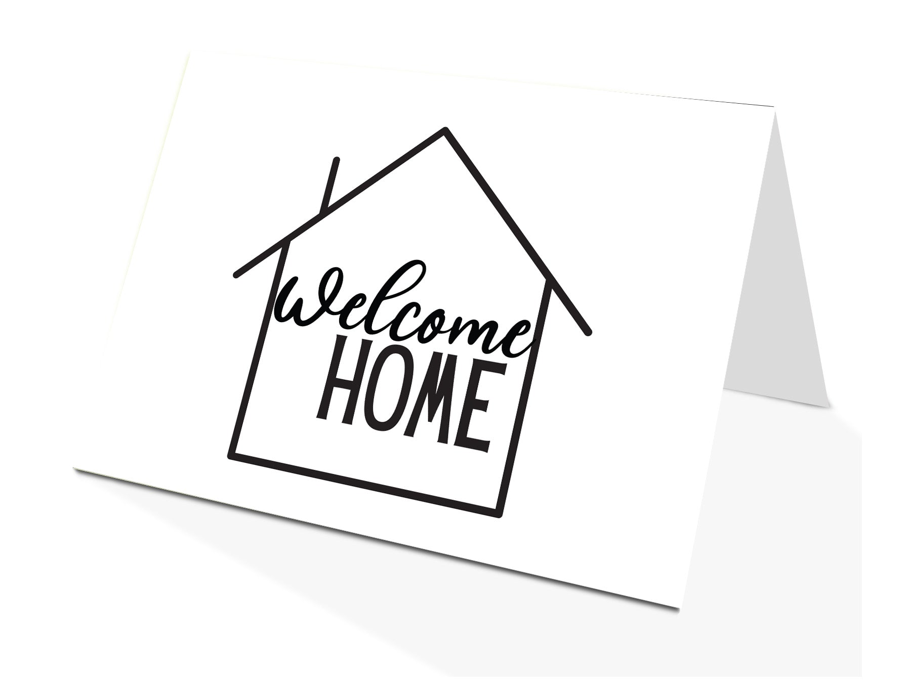 Welcome Home Greeting Card front